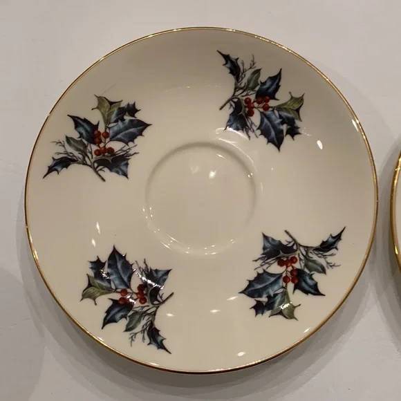 5 piece Lenox Winter Greetings Fine Ivory China - Picture 6 of 7